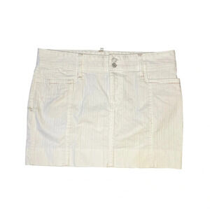 GAP Y2K White Mini Skirt Low Rise 10
